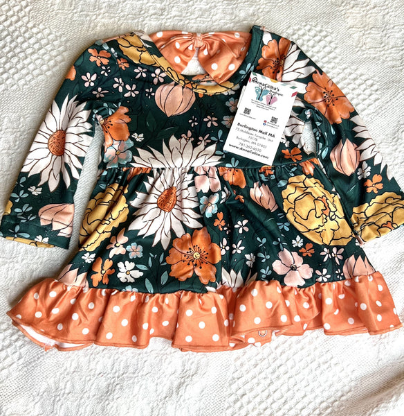 AC Orange Baby Floral