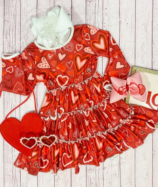 AC Red Hearts Dress