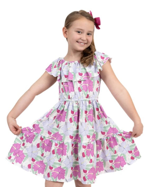LL Hibiscus in the Breeze - Dress