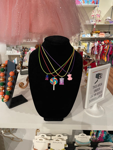 J&G Candy Charm Necklaces