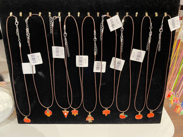 J&G Fall Necklaces