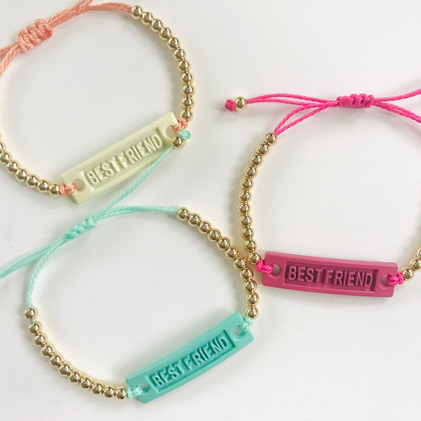 Lil'Gyft - Best Friend adjustable bracelet