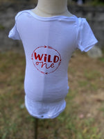 BTD "wild one" onesie