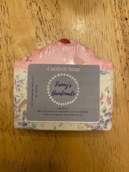 FHM Confetti Artisan Soap