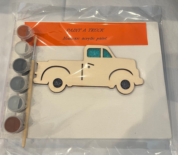 PNG Paint a Truck on Canvas Kit