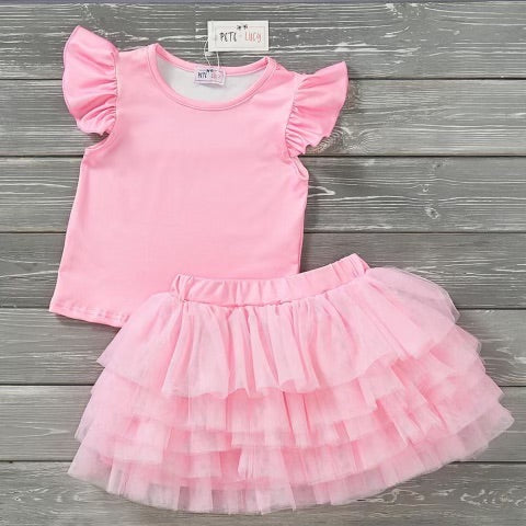 Top and Tutu set - Pink (Preorder)