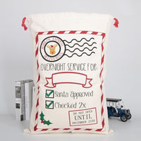 Preorder Monogrammed Santa Sack