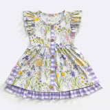 Iris Easter Garden Girls Dress