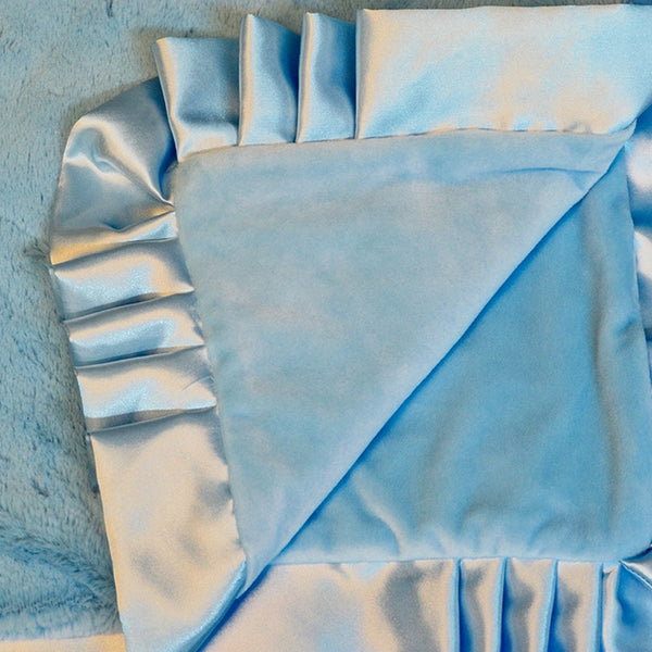 LL Satin Trim Baby Blanket