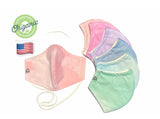 AC 100% organic cotton watercolor mask
