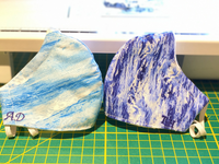 AC Blue Pattern Mask