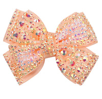 Sun Rhinestone Bow