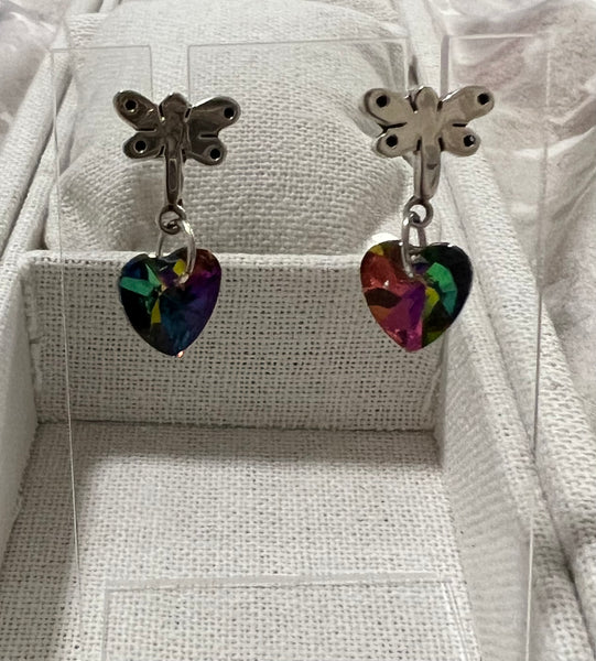 Sun Butterfly earrings