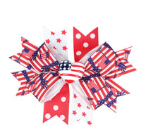 Sun 4th of July bows