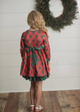 Preorder AC Red & Green Plaid Dress