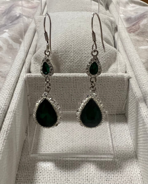 Sun Green earrings