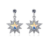 Sun star earrings