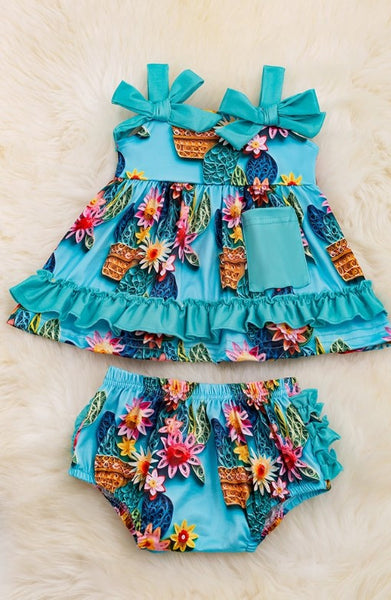 Baby Swing Set, Ruffle Butt Bloomers.