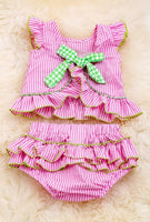Watermelon Applique Baby Set