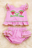 Watermelon Applique Baby Set