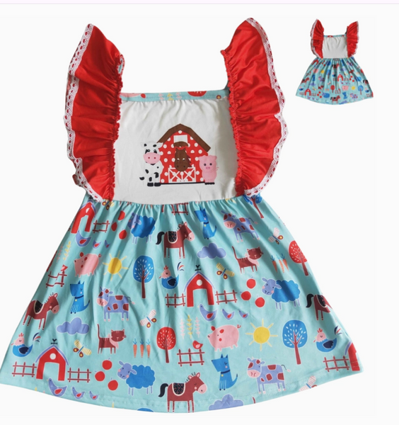 Kids Clothing - Farm Dress