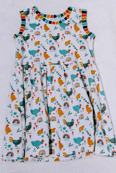 RGT Sleeveless Chicken Dress 3T