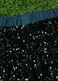 AC Green Sequins Bell Bottoms