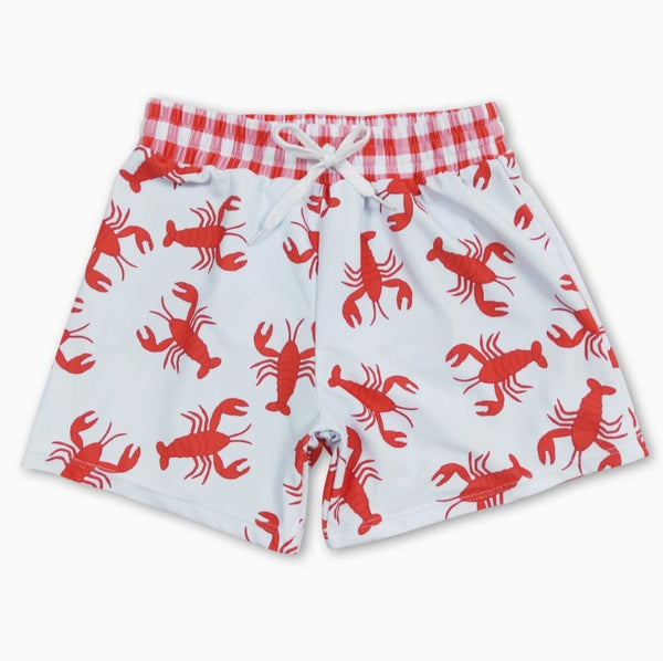 Crawfish Kids Boy Summer Swim Trunks
