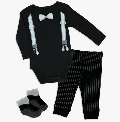 BTL- 3PCS Boy Suspender Set