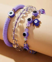 BTL - 3pcs Evil Eye Beaded Bracelet