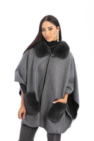 AC Saachi Delilah Faux Fur Pocketed Kimono