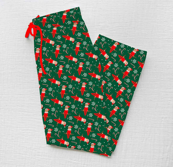 AC Santa’s Helper Lounge Pants Adult Dark Green