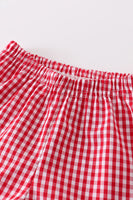 AC Rocket & Fireworks Plaid Shorts Set