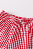 AC Rocket & Fireworks Plaid Shorts Set