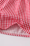 AC Rocket & Fireworks Plaid Shorts Set
