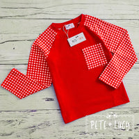 AC Christmas Mistletoe: Boy Top-Long Sleeve