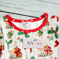 AC Christmas Mistletoe Girl 2-Piece Pants Set -Long Sleeve