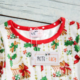 AC Christmas Mistletoe Girl 2-Piece Pants Set -Long Sleeve