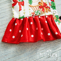 AC Christmas Mistletoe Girl Infant Romper
