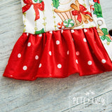 AC Christmas Mistletoe Girl Infant Romper