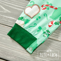 AC Christmas Sweet Boys Romper