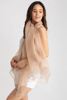Sheer Shimmering Social Wrap