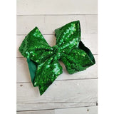 AC Sequined Texas Size Knotted Hair Bow