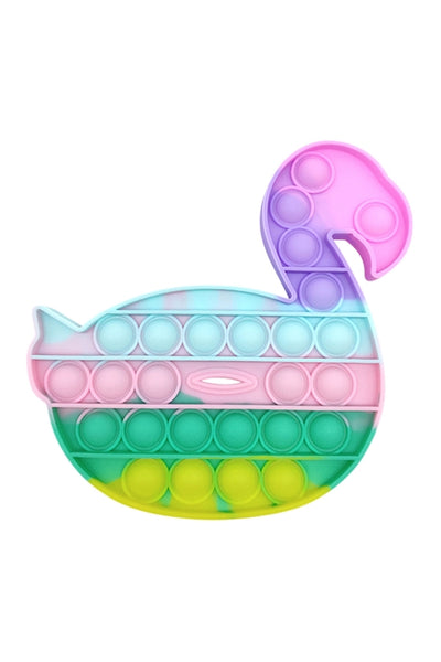SBV POP FIDGET SENSORY AND STRESS RELIEVER TOY- RAINBOW FLAMINGO
