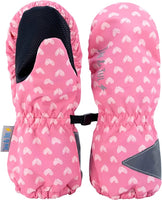 AC Pink Hearts Mittens