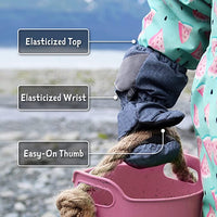 AC Pink Hearts Mittens