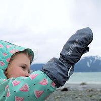 AC Pink Hearts Mittens