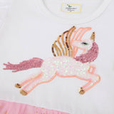 AC Pink Unicorn Princess Tulle Dress