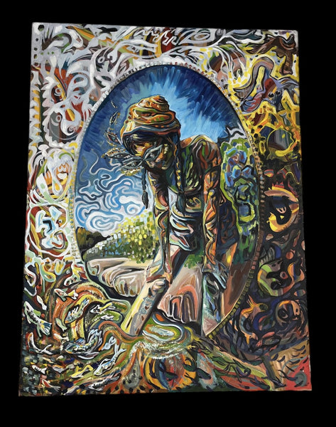 MKA "Kaleidoscope" Oil Painting
