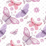 AC Lilac Butterfly Swimsuit Two Pieces
